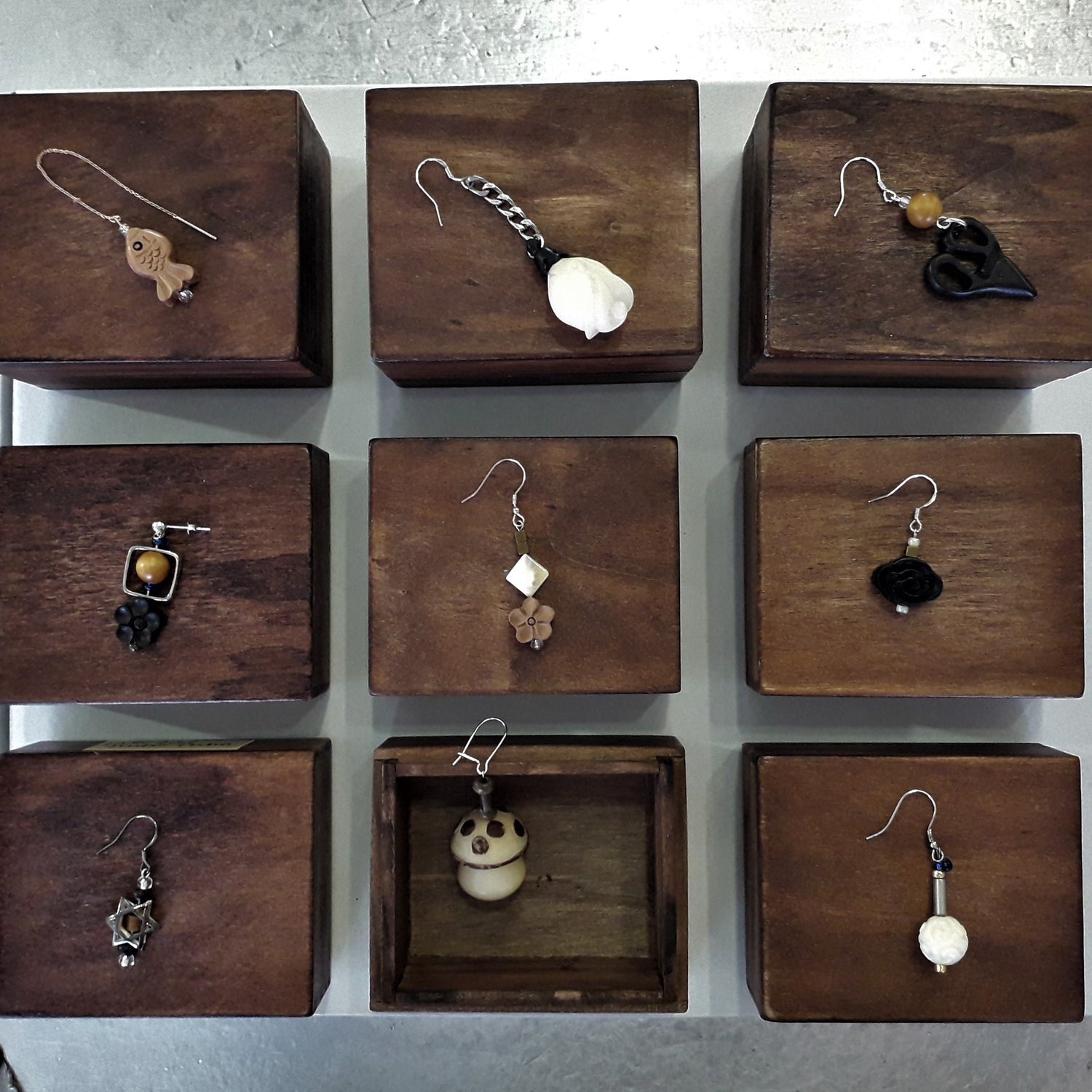 Nut Crafted 925silver earrings