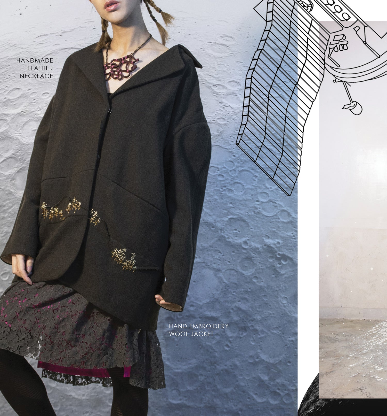 Hand Emb Outerwear