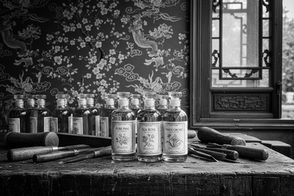 Aromatic wood craft earrings