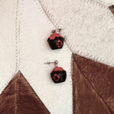 *小人國糸列* 傳統中式封壇酒 925純銀耳針 連禮盒