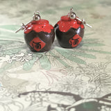 *小人國糸列* 傳統中式封壇酒 925純銀耳針 連禮盒