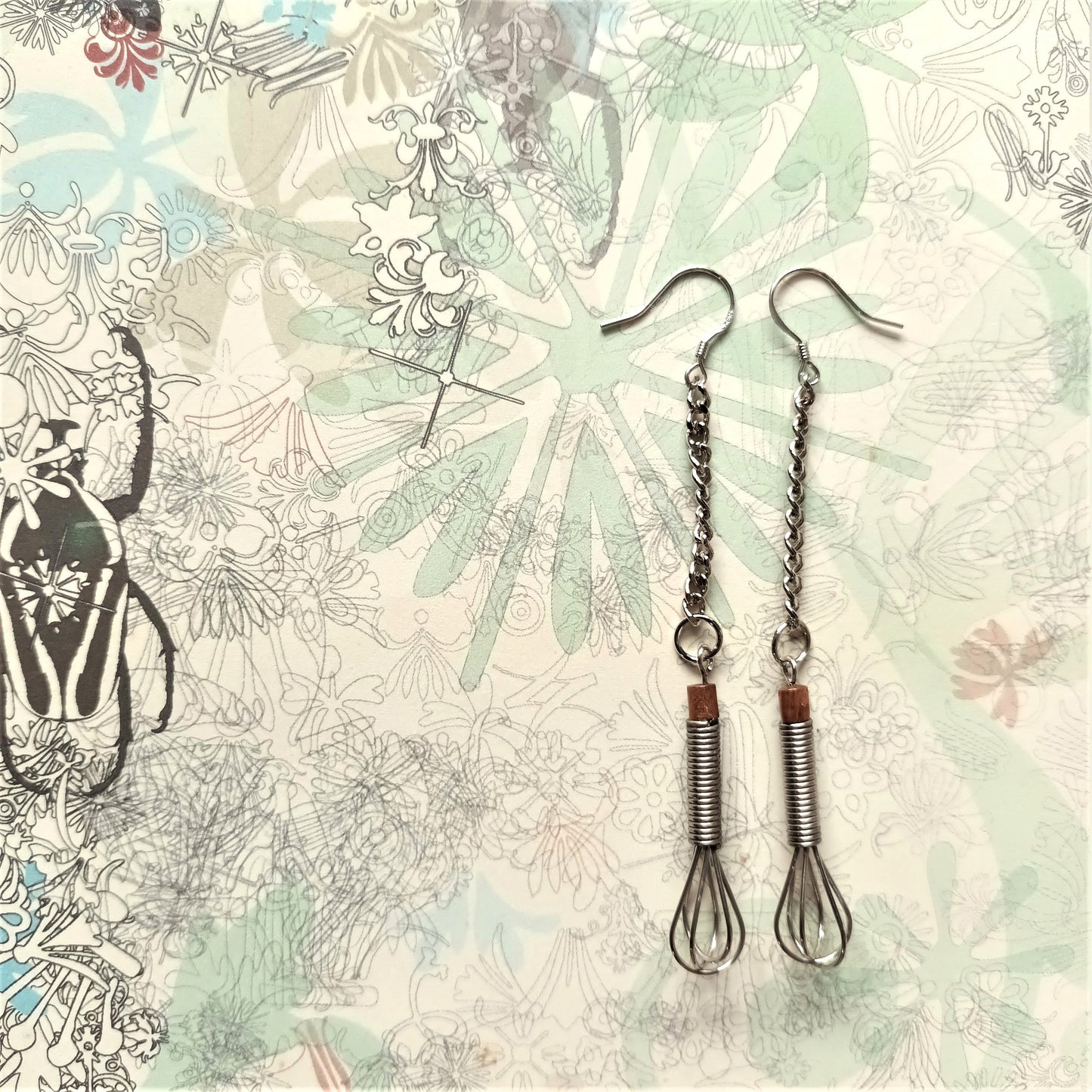 *Miniature Series* Gluttons' playful kitchenware 925 Sterling earrings