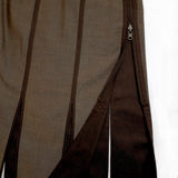 Original reversible cotton spandex 8 panels ladies skirt