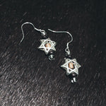 Nut Crafted 925 silver earrings